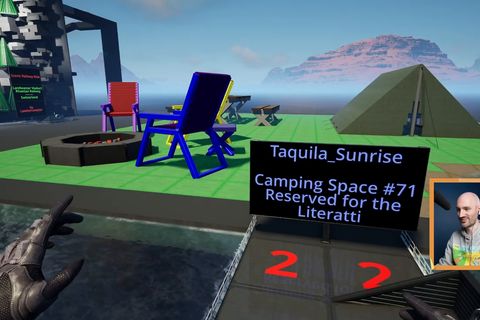 Unfortunately no alt text is available, but this is the thumbnail for content by Taquila_Sunrise referenced at 1720 seconds into https://youtu.be/GyKJvfWIsD8, with the label "Camping"