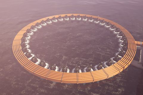 Made a water extraction ring