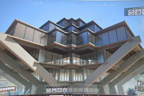 Unfortunately no alt text is available, but this is the thumbnail for content by McBeefnick referenced at 125 seconds into https://youtu.be/S6WHXAxKAYE, with the label "The Geisel Library!"