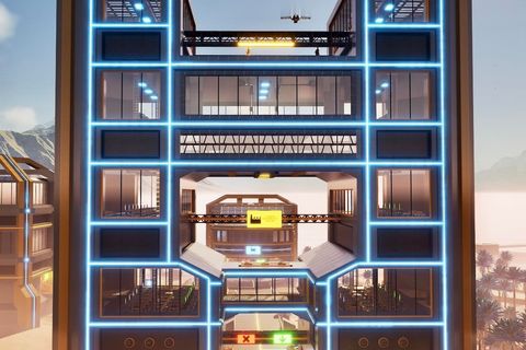What do you think of my tower? It is making reinforced plates & Rotors ! 👀