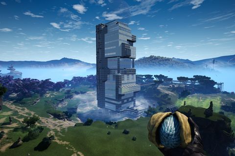 The Steel Spire - Produces all steel based building mats up to HMF