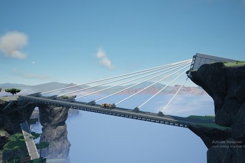 hi this is my first time making a bridge, can I get some feedback?