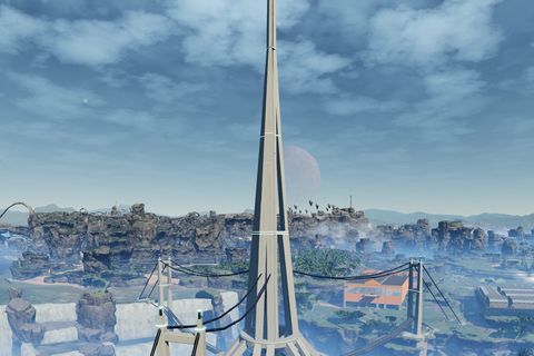 Base is 192m wide, the spire is over 500m tall