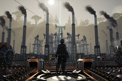 I genuinely didn't realize I was building Mini-Midgar until I took this screenshot.